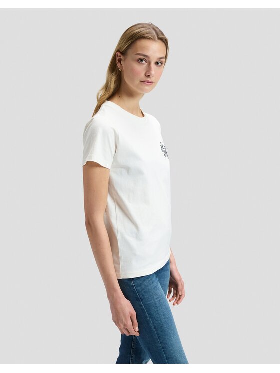 Lee Lee T-Shirt 89 TEE Biały Regular Fit