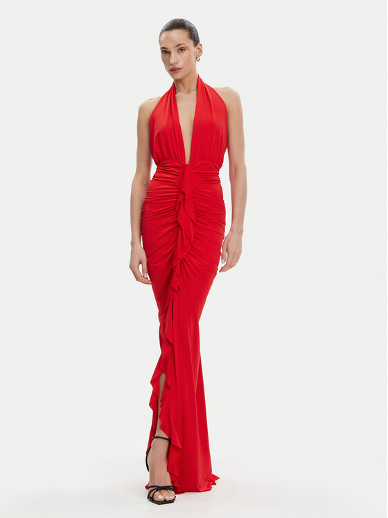 ACCESS FASHION ACCESS FASHION Rochie de seară 53-3349-391 Roșu Slim Fit