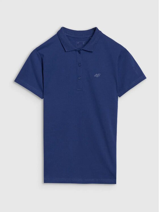 4F 4F Polo 4FWMM00TPTSF514-031S Blu scuro Slim Fit