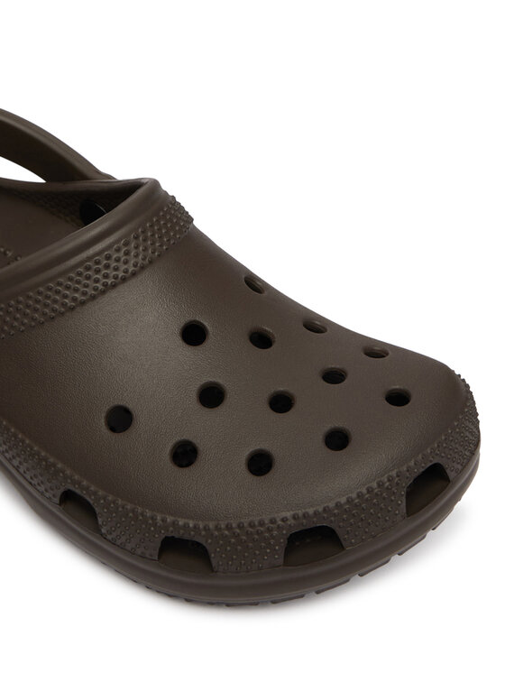 Crocs Crocs Чехли Classic 10001 Тъмнокафяв