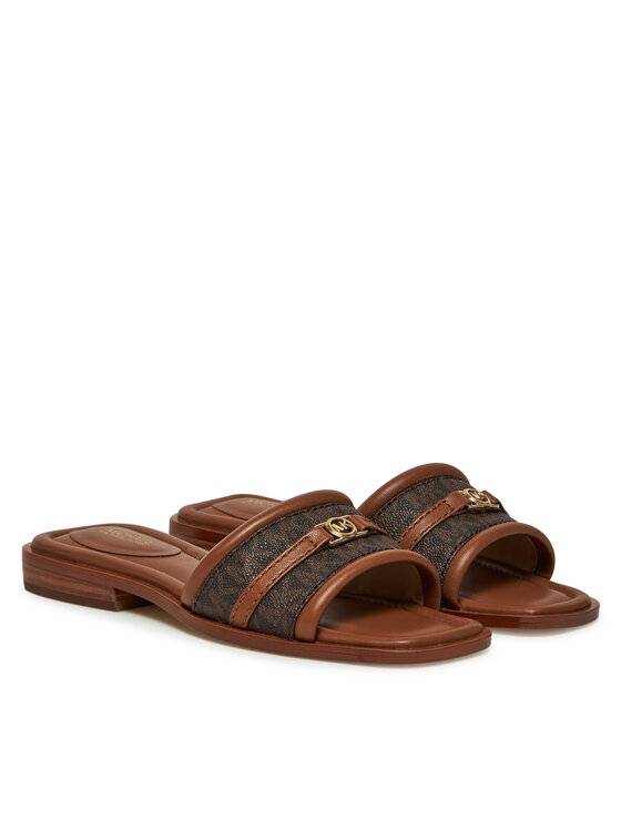 MICHAEL Michael Kors MICHAEL Michael Kors Šľapky Mandy 40R5MAFS1B Hnedá