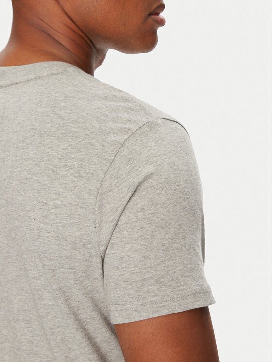 Tommy Hilfiger Tommy Hilfiger T-shirt UM0UM03525 Siva Regular Fit