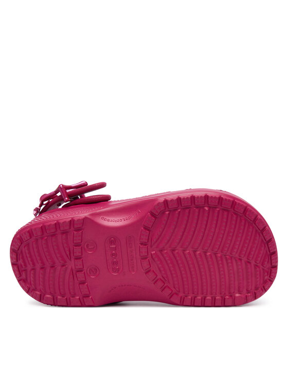 Crocs Crocs Klapki Classic Star Buckle Clog 213941 Różowy