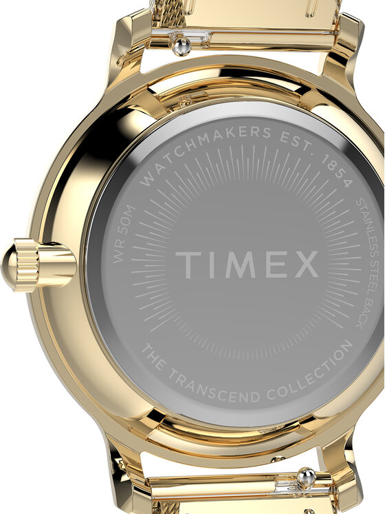 Timex Timex Ročna ura Transcend TW2Y26400 Zlata