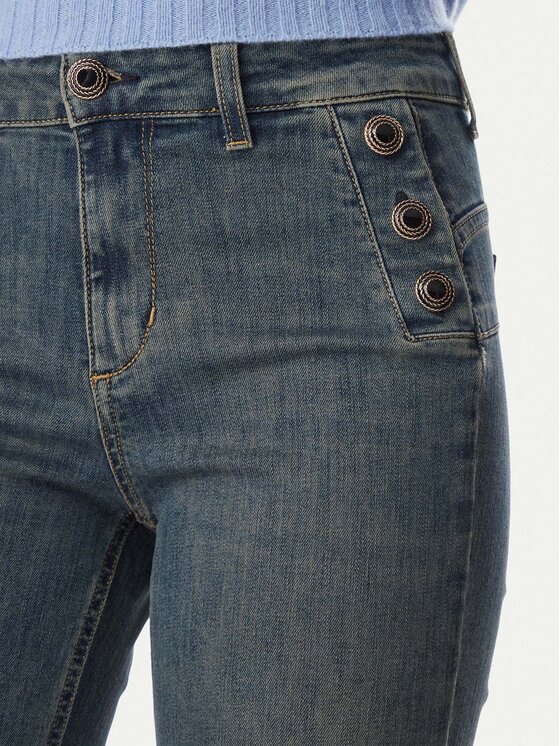 Liu Jo Liu Jo Дънки UF6093 D0328 Сив Flare Fit