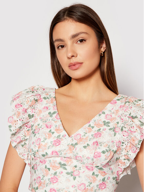 Blusa W1GP74 KALQ0 Multicolore Slim Fit