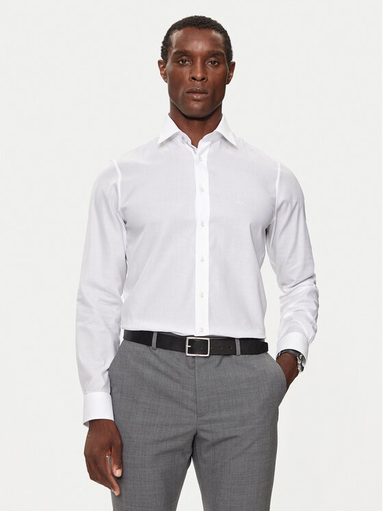 Michael Kors Michael Kors Сорочка MK0DS01364 Білий Slim Fit