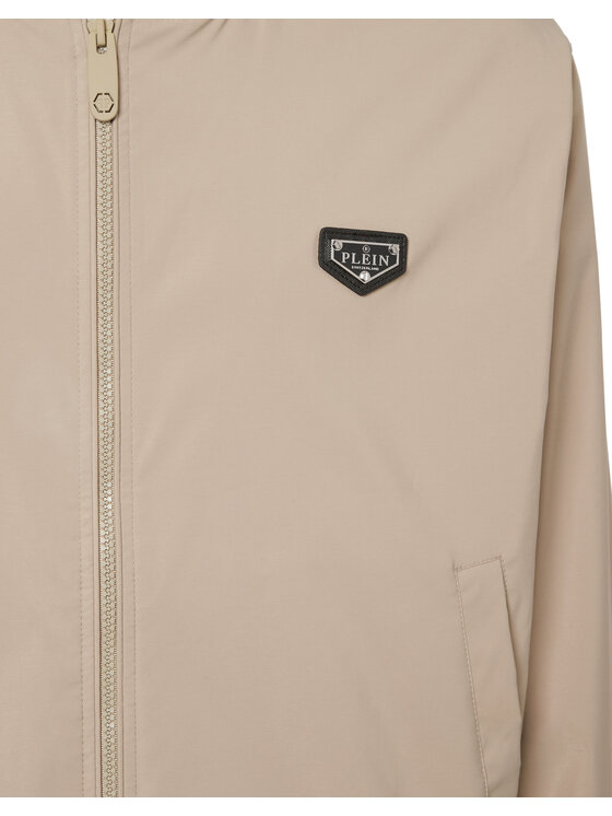 PHILIPP PLEIN PHILIPP PLEIN Kurtka bomber 25595 Beżowy Regular Fit