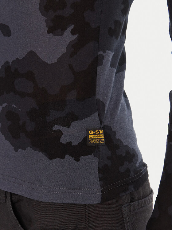 G-Star Raw G-Star Raw Majica D27103-E151 Tamnoplava Slim Fit