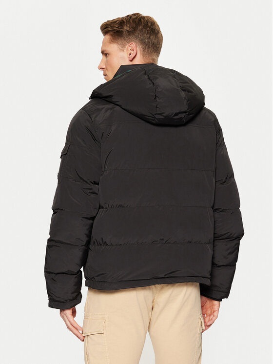 Hunter Hunter Μπουφάν χειμωνιάτικο HARM0005242 Μαύρο Regular Fit