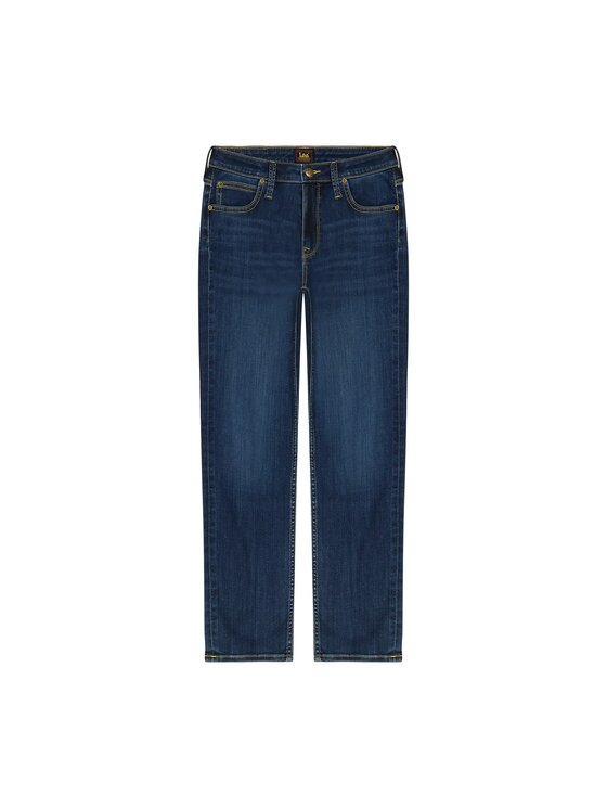 Lee Lee Jeans 112363792 Blu Straight Leg