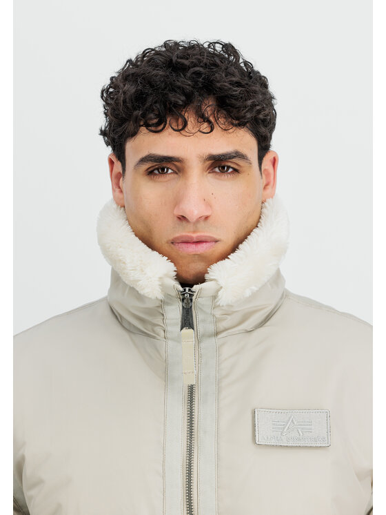 Alpha Industries Alpha Industries Kurtka bomber B-15 III TT Two Tone Bomber Jacket Beżowy Regular Fit
