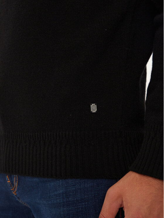 Liu Jo Liu Jo Rollkragenpullover QF4018 MA37C Schwarz Regular Fit