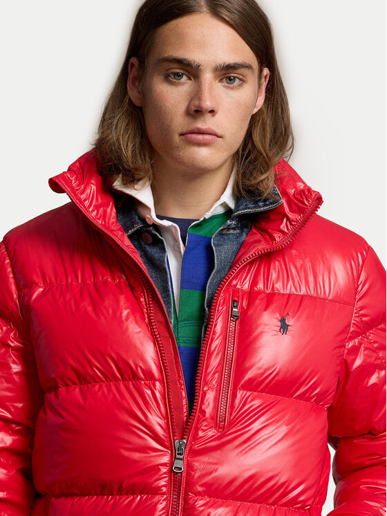 Polo Ralph Lauren Polo Ralph Lauren Μπουφάν πουπουλένιο 710950912002 Κόκκινο Regular Fit