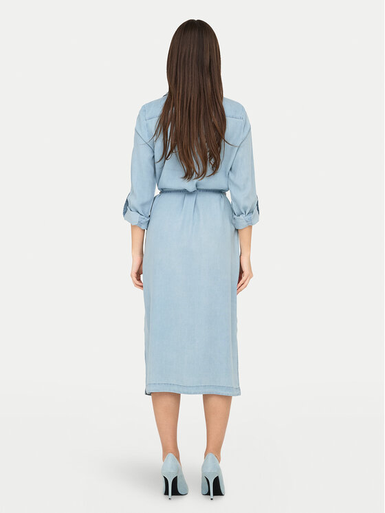 ONLY ONLY Сукня-сорочка Charis 15337931 Голубий Regular Fit