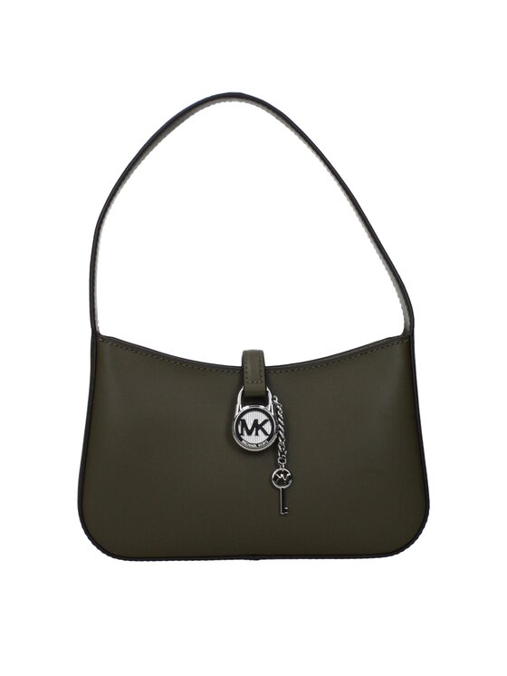 Michael Kors Michael Kors Torebka Green Leather Hand Zielony