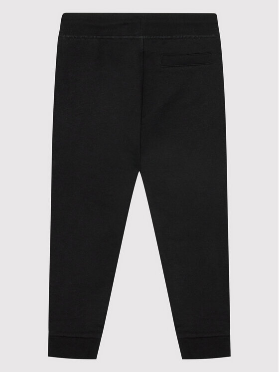 Guess Guess Jogginghose L2YQ46 KAIJ1 Schwarz Regular Fit