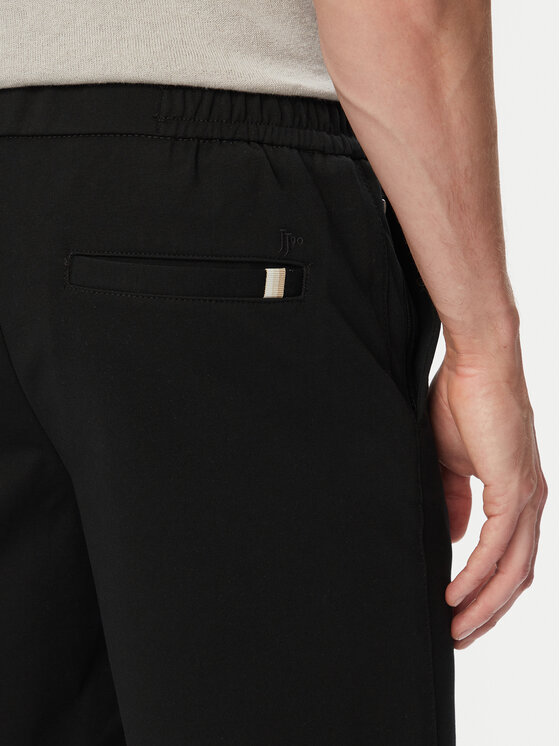 Jack & Jones Jack & Jones Bavlnené šortky Ace Neo 12292443 Čierna Regular Fit