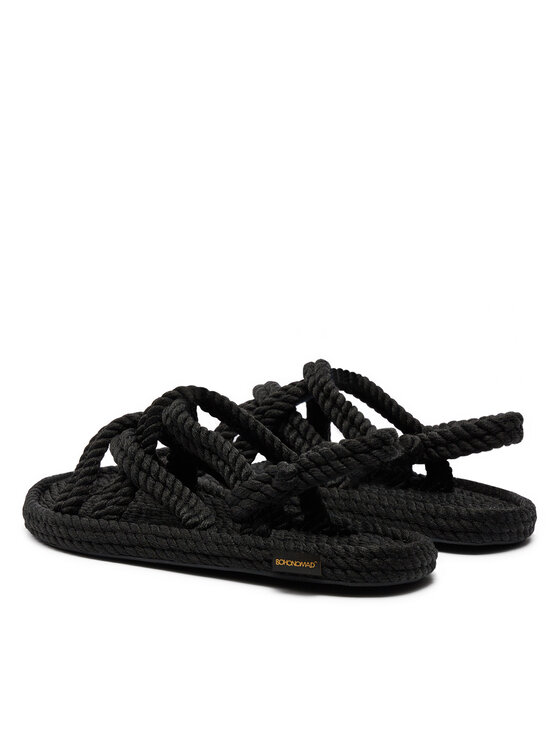 Bohonomad Bohonomad Sandalen Bodrum BOD.0020.WRS Schwarz