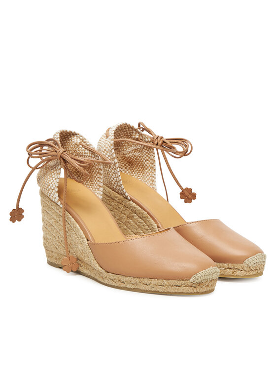 Castañer Castañer Espadryle Carina/8/250 025337 Beżowy