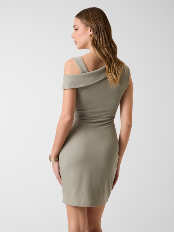 Guess Guess Každodenní šaty 182044 Béžová Classic Fit