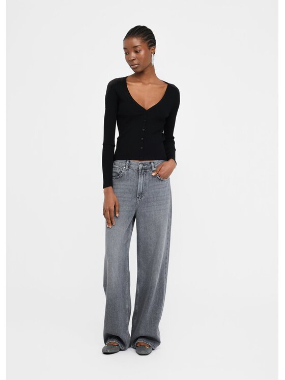 Liu Jo Liu Jo Cardigan CF5159MS46M22222 Nero Regular Fit