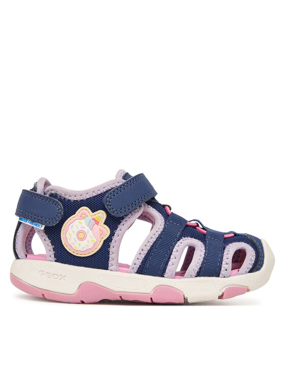 Geox Sandały B Sandal Multy Girl B650DA 01450 C4215 S Granatowy