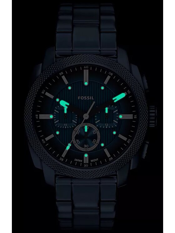 Fossil Fossil Zegarek FS6167 Niebieski
