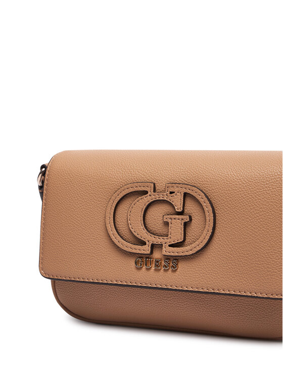 Guess Guess Дамска чанта Isola HWBG99 05210 Тъмнобежов