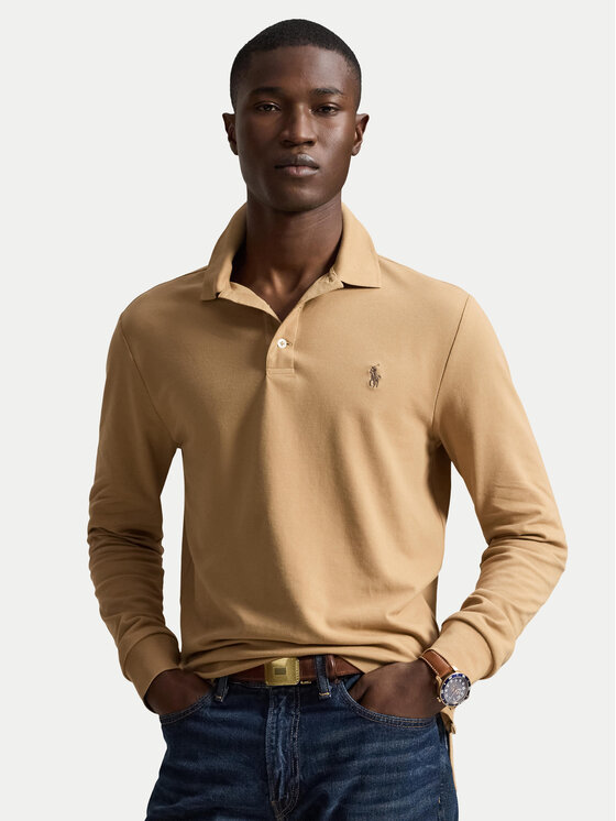 Polo Ralph Lauren Polo Ralph Lauren Polo 710955081500 Σκούρο μπεζ Slim Fit