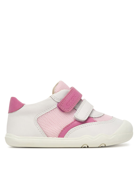 Geox Geox Snīkeri B Steppieup Girl B6563A 08514 C0406 Balts
