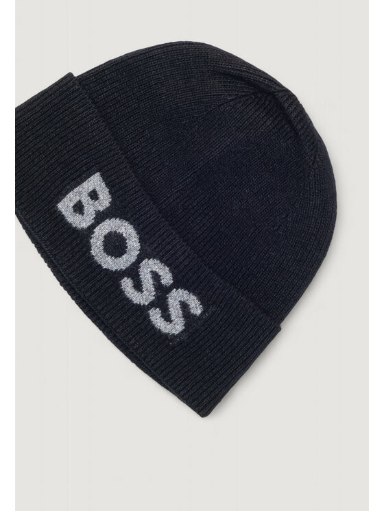 BOSS BOSS Czapka Elios_Hat 10274291 01 Czarny
