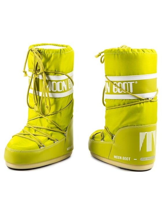 Moon Boot Moon Boot Μπότες Χιονιού Nylon 14004400070 Πράσινο