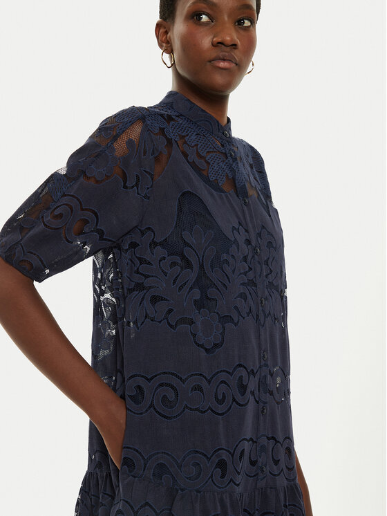 Ted Baker Ted Baker Koktel haljina Xativa 276253 Tamnoplava Regular Fit