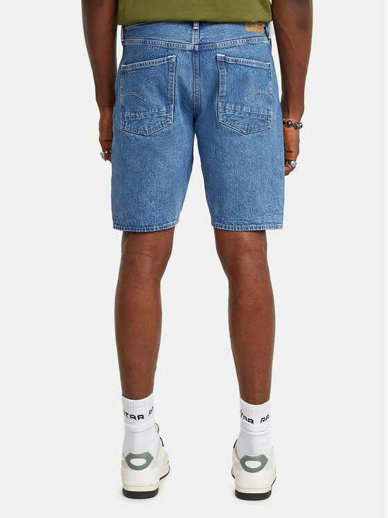 G-Star Raw G-Star Raw Szorty jeansowe Dakota D24411-D436 Niebieski Slim Fit