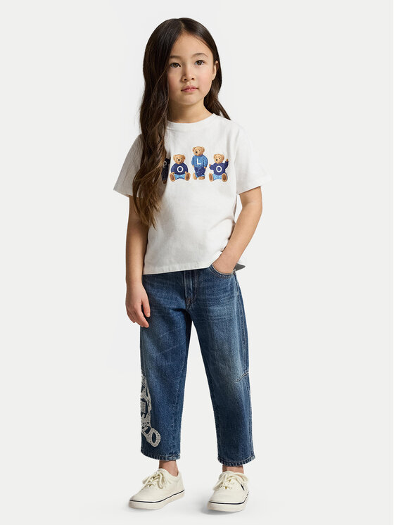 Polo Ralph Lauren Polo Ralph Lauren Тишърт 312A11851001 Бял Regular Fit