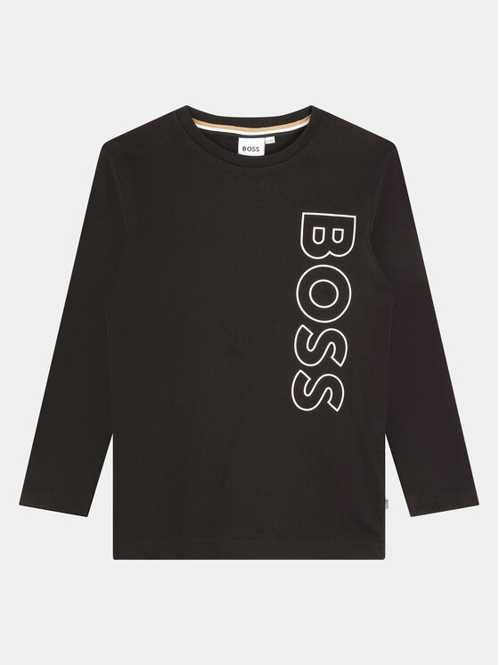 Boss Blūze J25O68 S Melns Regular Fit