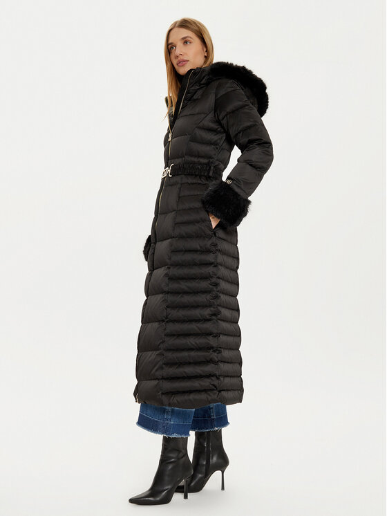 Marciano Guess Marciano Guess Wintermantel Jastin 4BGL20 7187A Schwarz Regular Fit