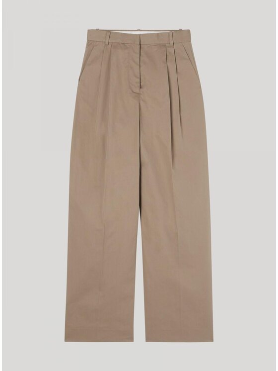 Róhe Róhe Pantaloni chino 410-30-067-095 Beige Regular Fit