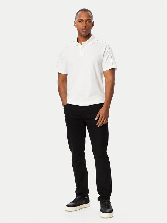 Calvin Klein Jeans Calvin Klein Jeans Polo LV04RH202G Biały Regular Fit