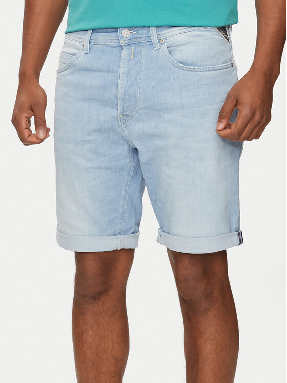 REPLAY Replay Farmer rövidnadrág MA981Y.000.573 66G Kék Tapered Fit