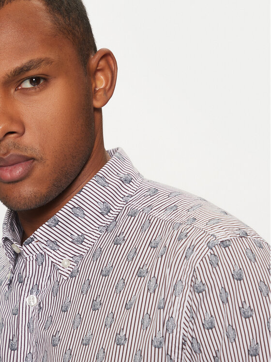 BOSS BOSS Camicia Rickert 50530835 Bianco Regular Fit