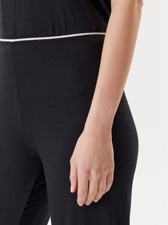 United Colors Of Benetton United Colors Of Benetton Pizsama nadrág 3Z123F04A Fekete Regular Fit