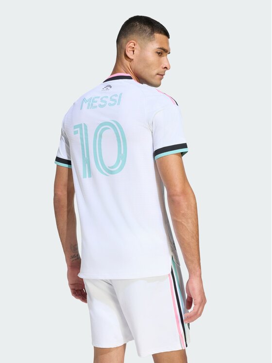 adidas adidas Koszulka techniczna 171934 Biały Slim Fit