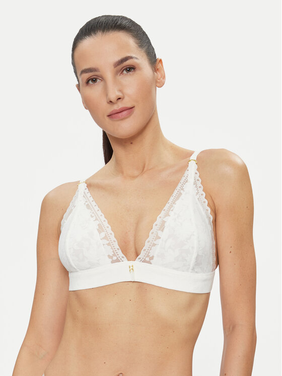 Selmark Bralette krūšturis Gabrielle 61010 Balts