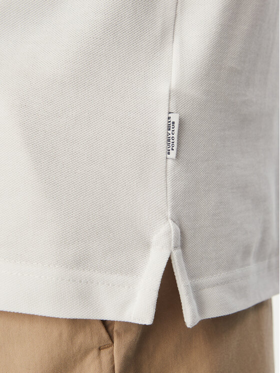 Beverly Hills Polo Club Beverly Hills Polo Club Polo P-SS26M-P42560 Bijela Regular Fit