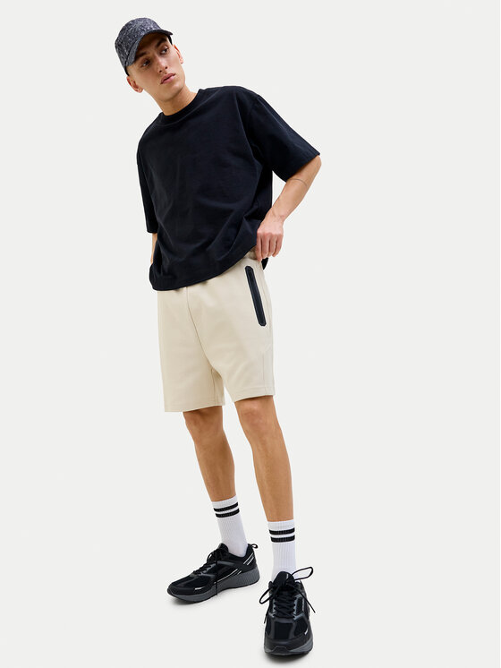 Jack & Jones Jack & Jones Športové kraťasy Gordon Fusion 12273304 Béžová Regular Fit