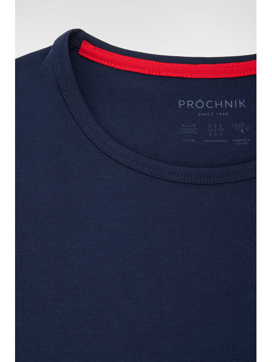 Próchnik Próchnik T-Shirt PM5 TS073124000029 Granatowy Regular Fit