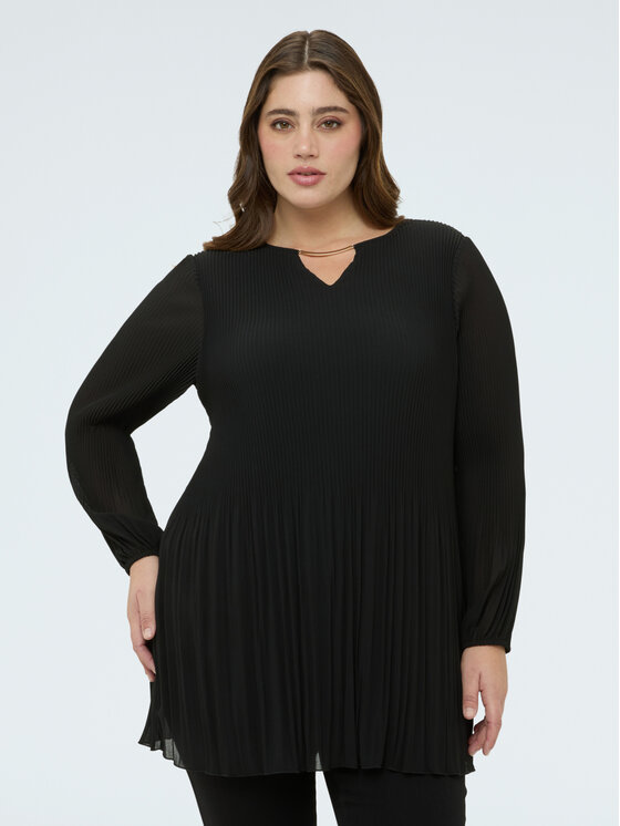 Fiorella Rubino Fiorella Rubino Bluzka 2047T002429N033 Czarny A-Line Fit