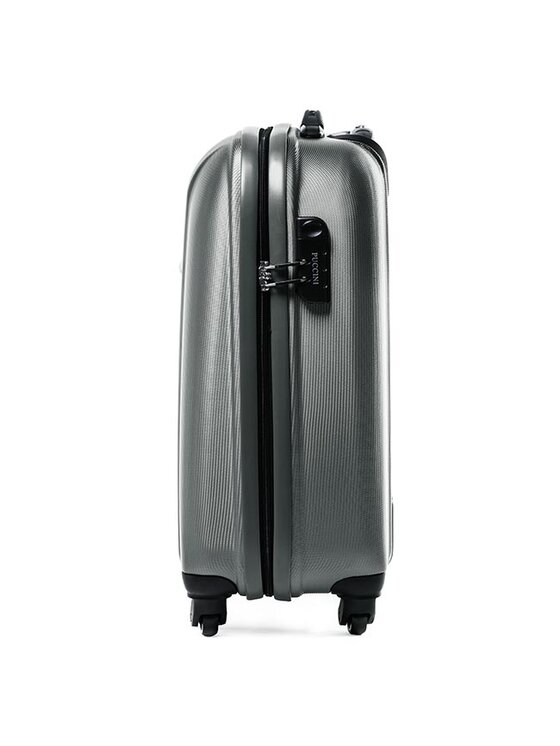 Puccini Puccini Rankinio bagažo lagaminas ABS02 C Grey/Anthracite 8 Pilka